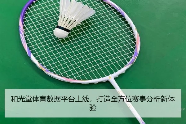 和光堂体育数据平台上线，打造全方位赛事分析新体验